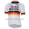 Tenue Maillot + Cuissard à Bretelles 2017 Bora-Hansgrohe Championnats de Allemagne